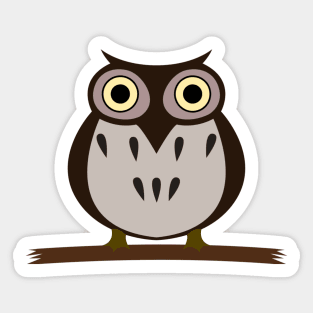 Owl Sticker